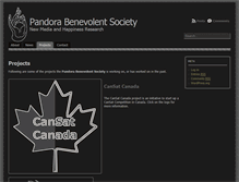 Tablet Screenshot of pandorabenevolentsociety.org